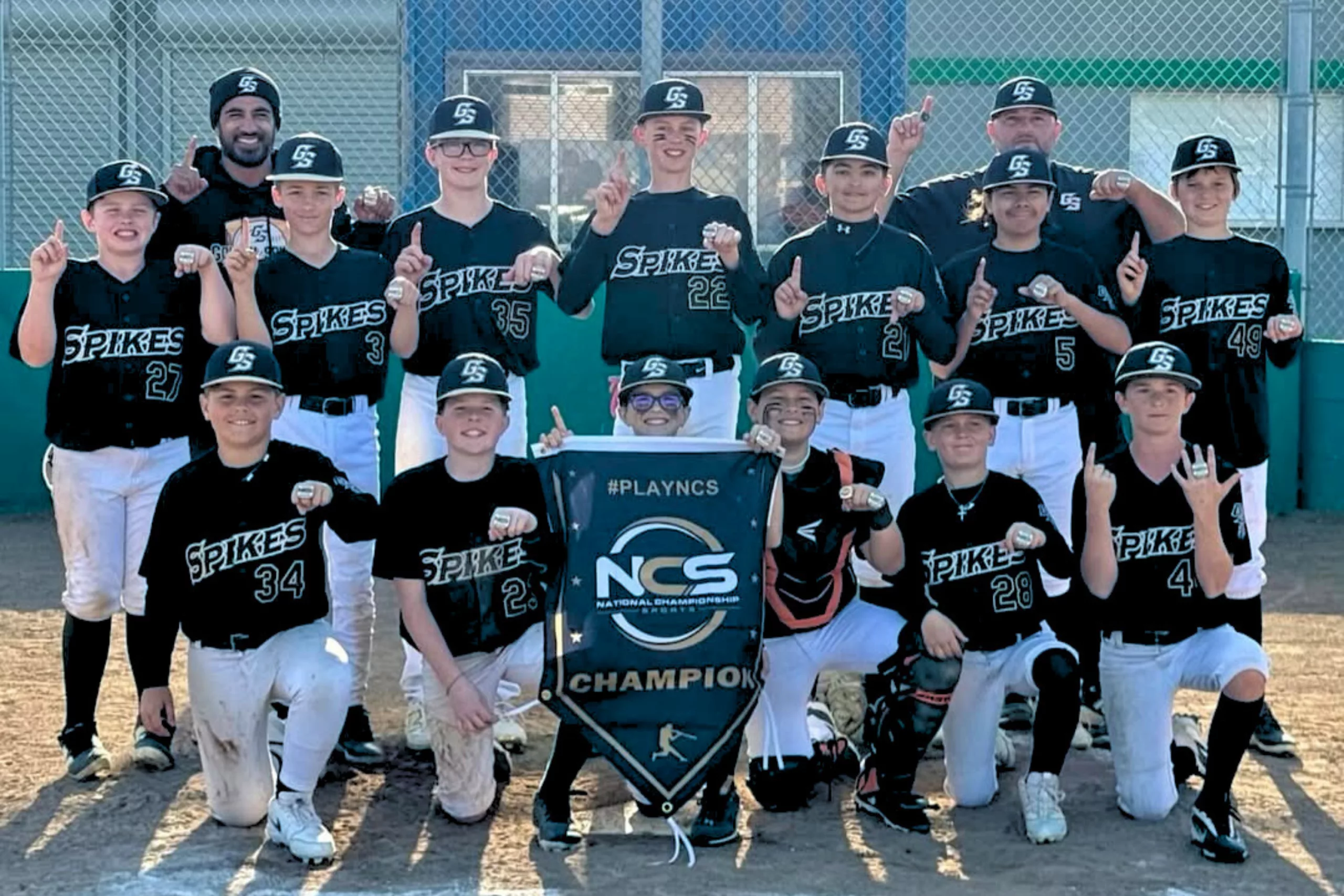 Golden Spikes Hurricanes 12U vs BBT 12U BLK